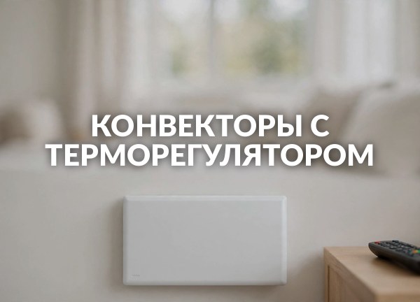 Конвекторы с терморегулятором